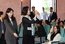 모두의 케이팝 행사 참석하는 김혜경 여사