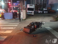 부산 동래구서 오토바이 2대 충돌…40대 운전자 숨져