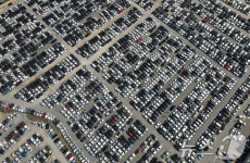 중고차로 빼곡한 매매단지