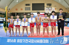 순천팔마초등학교, 제56회 회장기전국장사씨름대회 초등학교 단체전 우승