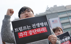 '호르무즈 파병 반대'