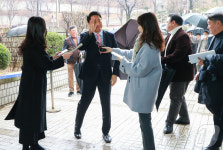 정치자금법위반 2차 공판 출석하는 오세훈 시장