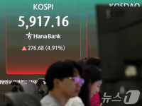 [뉴스1 PICK] 코스피, 5900선 회복 장 마감…기대되는 '코리아 프리미엄'