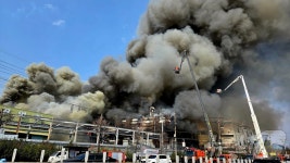 대전 대덕구 자동차 부품공장서 화재···소방 ‘대응 2단계’ 발령