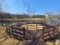 강릉 경포호에 힐링공간 추가…달빛품은 호수정원 완성