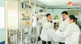 北 젖제품 질 높이기 위한 기술력 강화…강계염소목장 조명