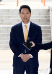 공판 출석하며 입장 밝히는 오세훈 시장