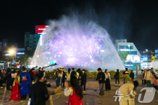 광주 5·18민주광장 빛의 음악분수 4일부터 운영