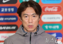 유럽 원정 소감 밝히는 홍명보 감독