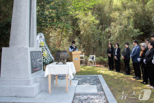부산 금정구, 66주년 4·19혁명 기념 신정융 열사 추모식 거행