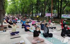 도심속 힐링 요가