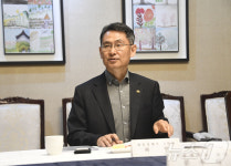 대외경제정책방향 관련 간담회 주재하는 허장 차관