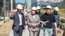 과천시, 갈현동 체육시설 제2경인도로 하부 5월 준공