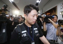 삼성전자 노·사협상 결렬, 협상장 떠나는 최승호 위원장