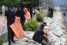 해군진해기지사령부, 민·관·군 합동 해양환경 정화활동