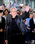 LG그룹 방문한 젠슨 황