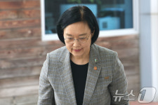 출근하는 한성숙 총리 후보자