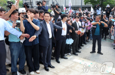 핸드볼경기장 진입로 확보