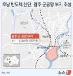 [그래픽] 호남 반도체 산단, 광주 군공항 부지 조성