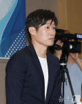 K-축구혁신위 출범식서 인사하는 박지성 공동위원장