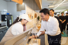 전북 익산 전통시장 찾은 송영길