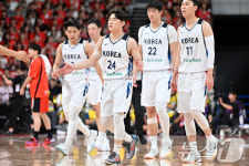 한국 남자농구, '광복절' 한일전에서 20점 차 대패