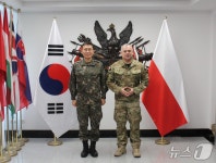 김규하 육군총장, 폴란드 방문…군사 교류·방산 협력 확대 논의