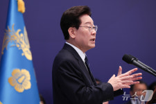 이재명 대통령, 현안 기자회견 발언