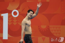 황선우, 200m 자유형 은메달