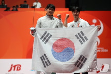 오상욱 금메달 '아시안게임 2연패'