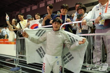 오상욱 '아시안게임 2연패'