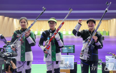 김지은 사격 50m 소총 3자세 동메달, 12년만