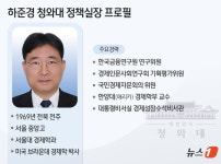 [그래픽] 하준경 청와대 정책실장 프로필