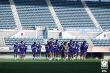 베네수엘라와 일전 앞둔 축구대표팀