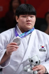 이현지, 유도 여자 78kg 은메달