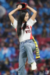 PO 4차전 시구하는 김다솜