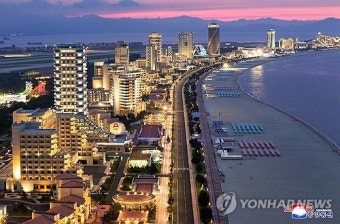 북한 원산갈마관광지구에 러시아 관광객 다음 달 첫 방문