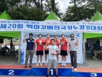 부여군청 여자 카누선수단, 제20회 백마강배 전국카누경기대회 종합우승 차지