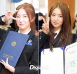 [현장포토] 안녕! 야탑고…포텐 혜진, 막내의 졸업식