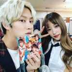 [Selfie ★] 희남매가 떴다…김희철·하니, 덤덤한 응원