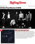 BTS, 美롤링스톤 올해의 앨범 13위…K팝 새 역사 썼다!