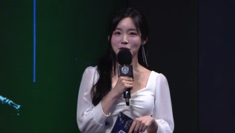 곽민선, 게임 행사 중 부상...