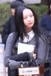 [현장포토] 많은 취재진에 긴장...하니, 무거운 표정