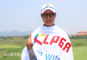 메달리스트 정윤지, 프로 데뷔 후 첫 우승