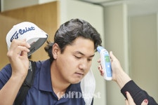 발열 체크하는 김시환