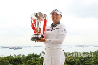 고진영, 세계 랭킹 1위 유지…코르다와 0.97차로 벌어져