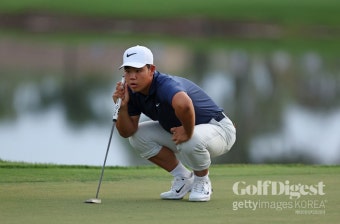 '퍼터 교체 강수' 김주형, 2024년 질주 시작할까