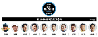 2024+2025, 대한민국 베스트교습가 10인 발표 …1위는 이시우