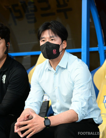 [포토] '도전자의 마음으로 승격에 도전' 광주 이정효 감독