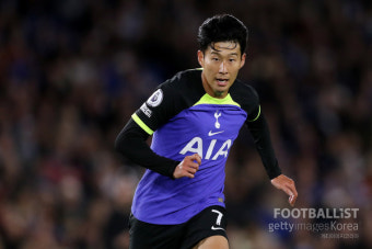 [리뷰] '손흥민+케인 결승골 합작' 토트넘, 브라이턴 1-0 격파